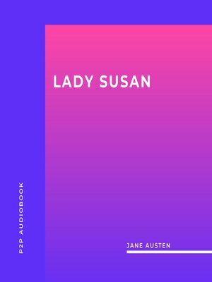 cover image of Lady Susan (Unabridged)